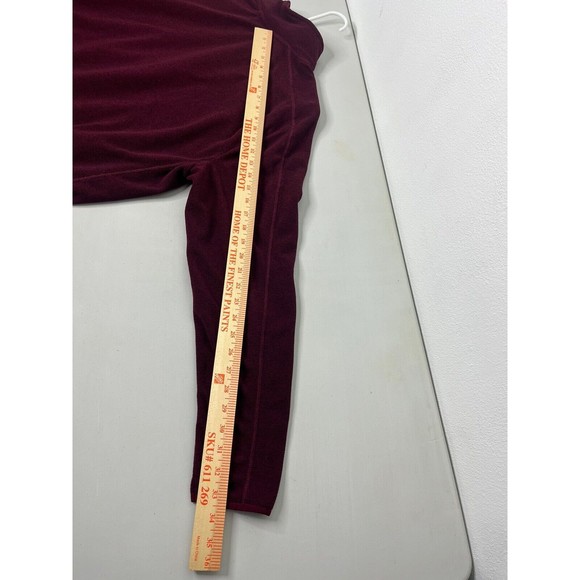 C9 by Champion 1/4 Zip Sweater Mens Large L Maroon Fleece Long Sleeve EUC - Picture 7 of 15